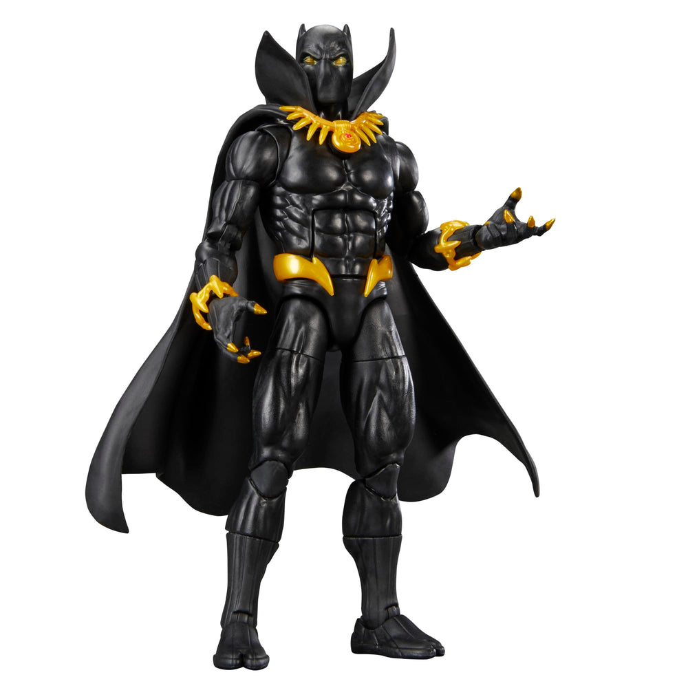 Includes two alternate hands for varied display options with Black Panther figure.