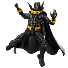Iconic Wakanda-inspired design cues enhance the Black Panther’s heroic silhouette.