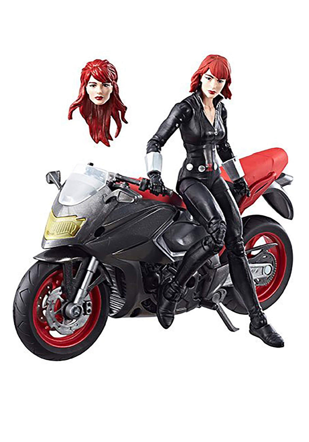 Marvel Legends Black Widow 6-inch figure with premium articulation for dynamic posing