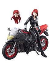 Marvel Legends Black Widow 6-inch figure with premium articulation for dynamic posing