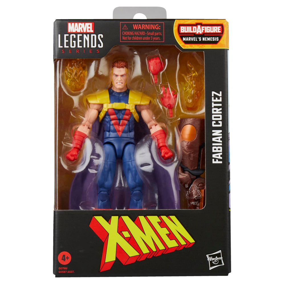 Marvel Legends Build-A-Figure leg piece Nemesis expands collection possibilities.
