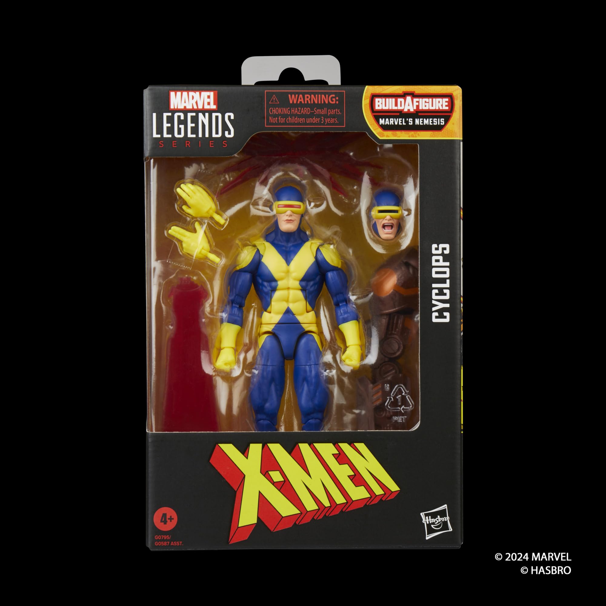 Marvel Legends Cyclops with blast FX accessory for dramatic action display