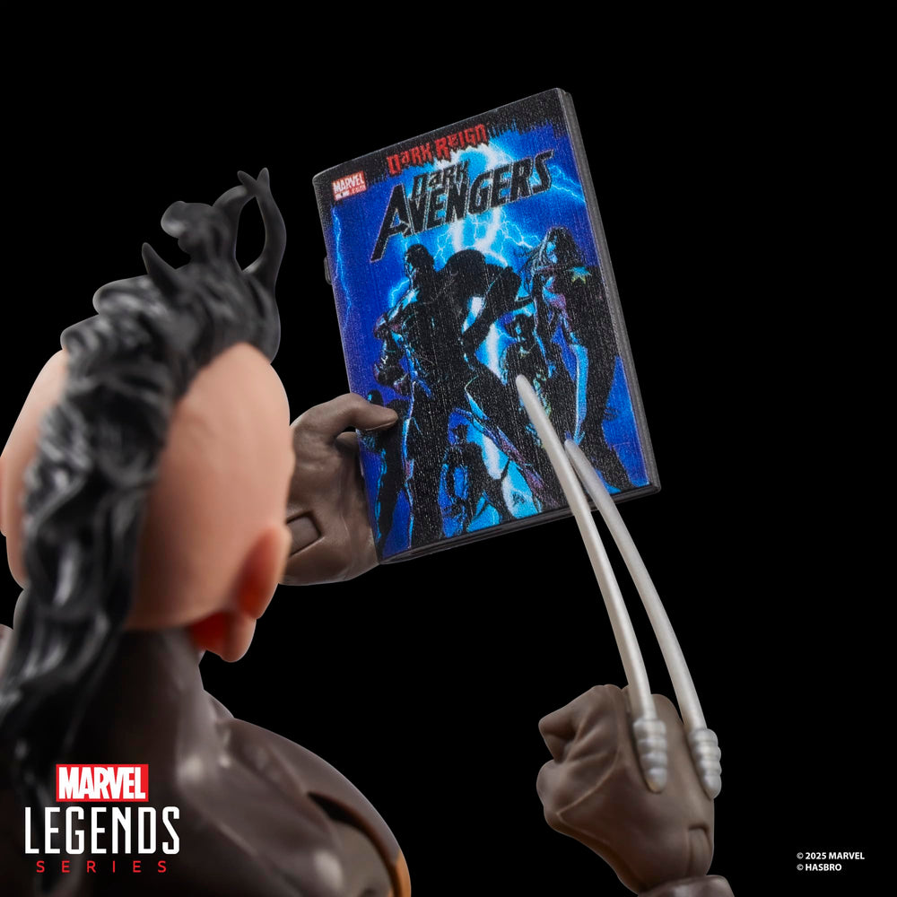 Marvel Legends Daken alternate hands for varied poses.
