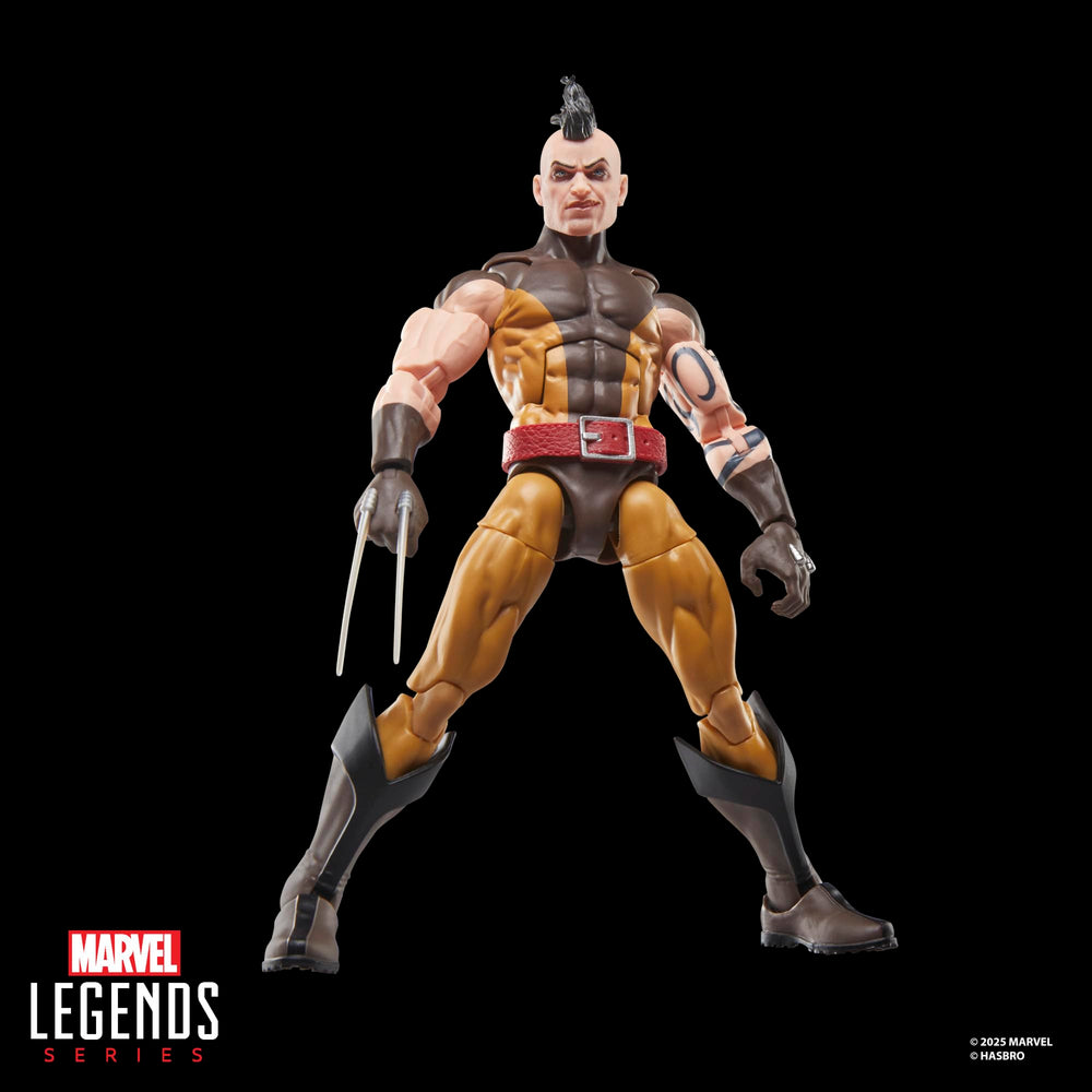 Marvel Legends Daken retro cardback packaging display.