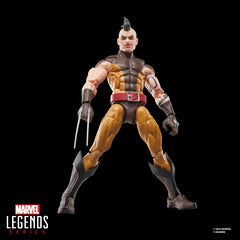Marvel Legends Daken retro cardback packaging display.