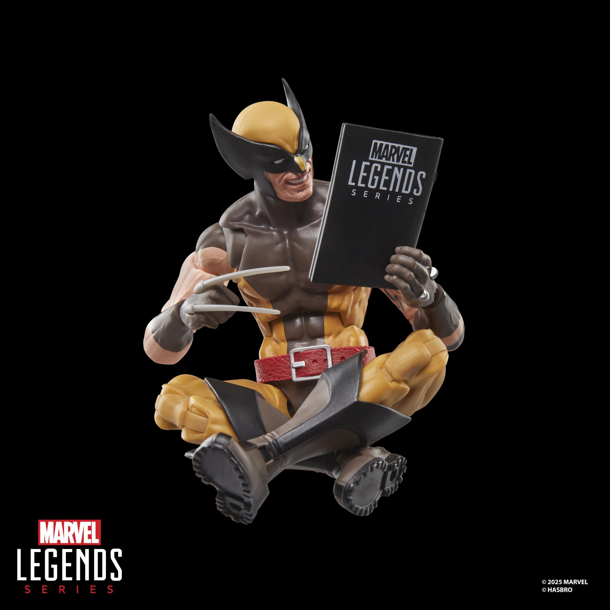Marvel Legends Daken with plastic comic book accessory.