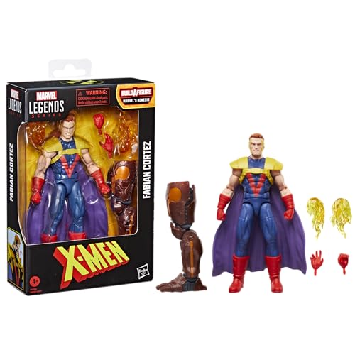 Marvel Legends Fabian Cortez figure articulation highlights enable dynamic posing.