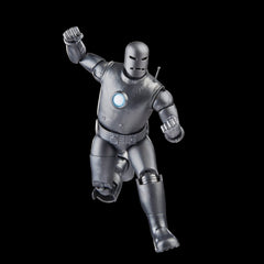 Marvel Legends Iron Man Model 01 accessories including hands and blast effects