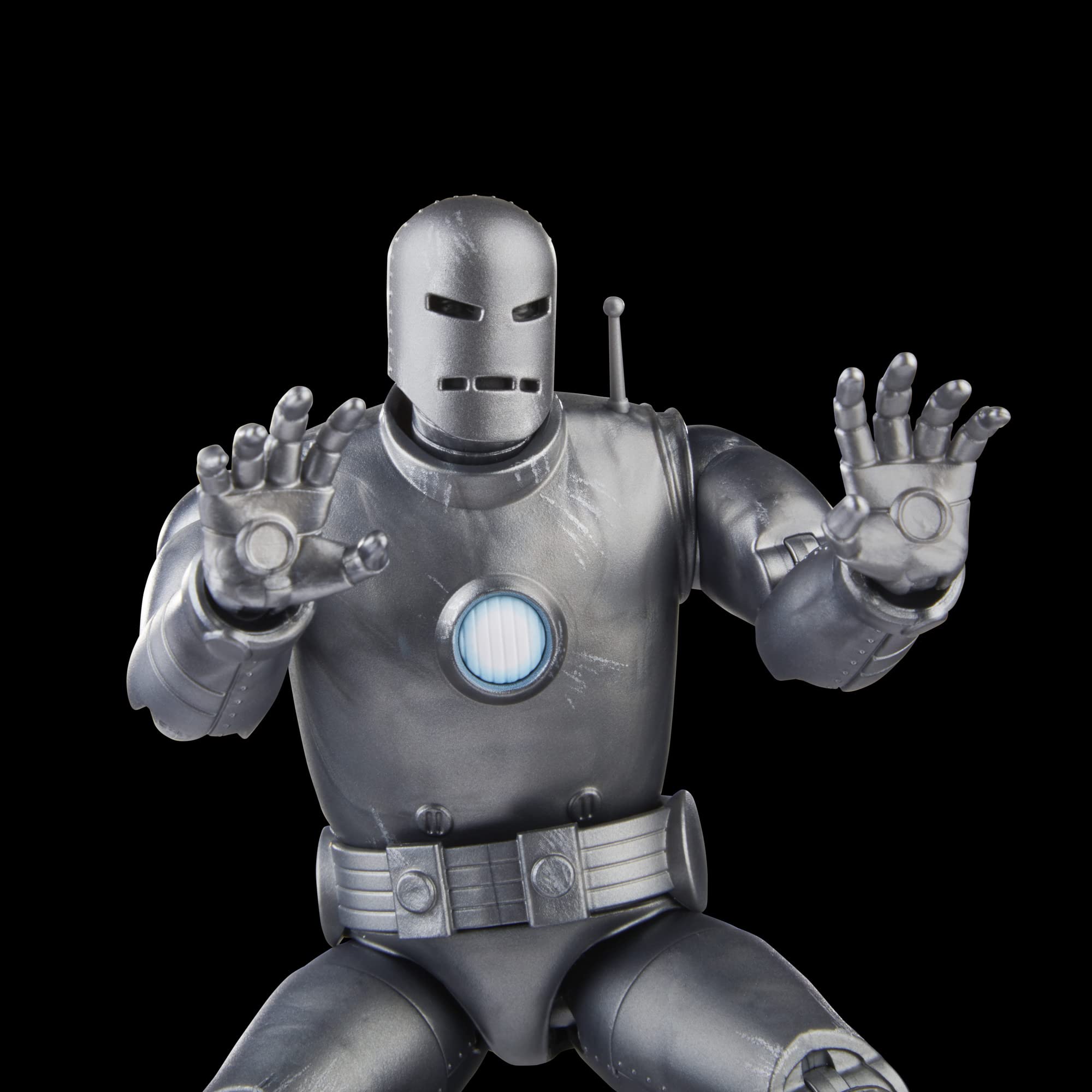 Marvel Legends Iron Man Model 01 articulation pose for dynamic action