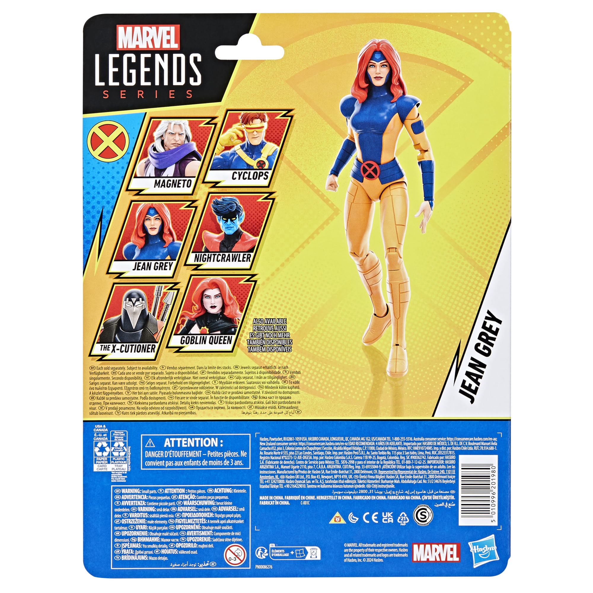 Marvel Legends Jean Grey X-Men ’97 figure accessories enable action-ready poses