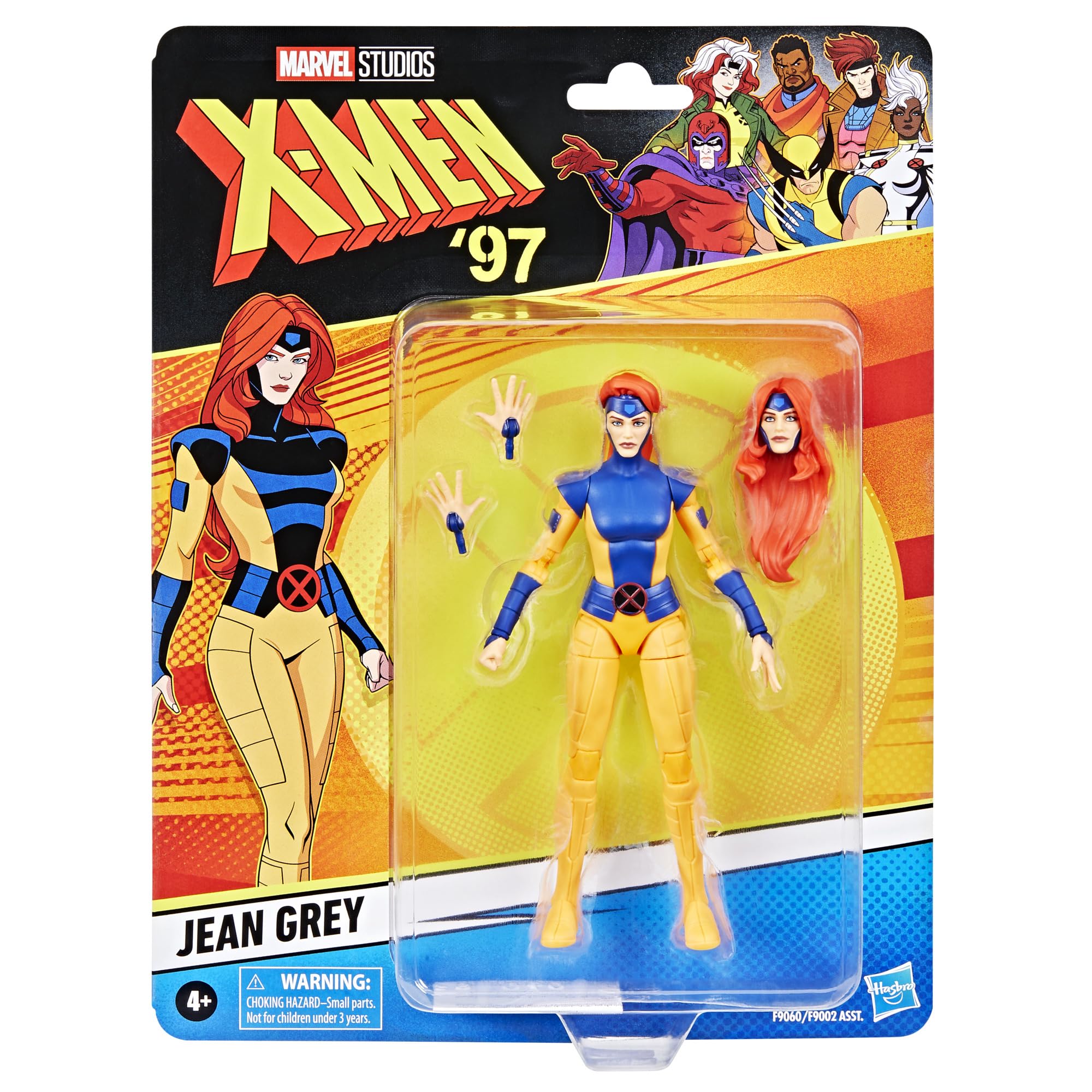 Marvel Legends Jean Grey X-Men ’97 figure articulation highlights dynamic posing options