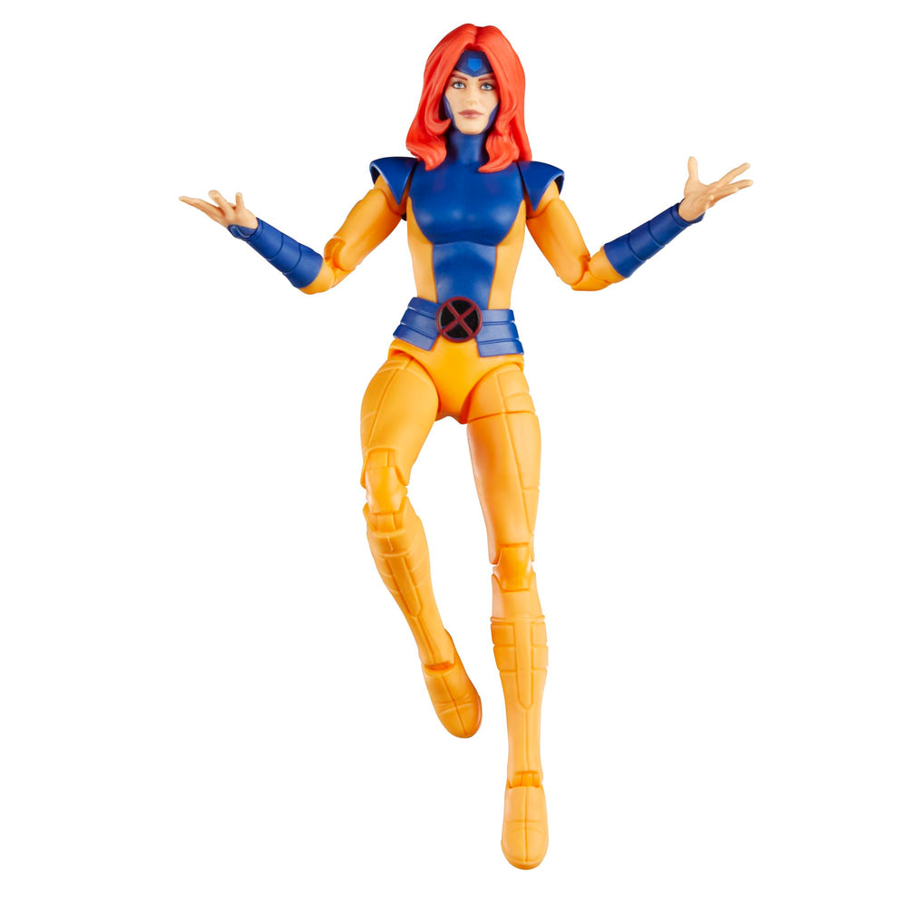 Marvel Legends Jean Grey X-Men ’97 packaging features retro blister card for collectors