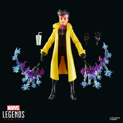 Marvel Legends display card featuring series art for shelf display.