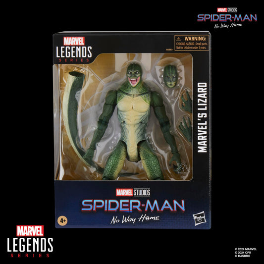 Marvel Legends Lizard No Way Home-inspired detail for fans