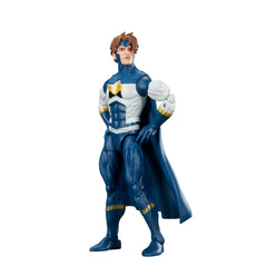 Packaging view of Marvel Legends New Warriors Justice figure.
