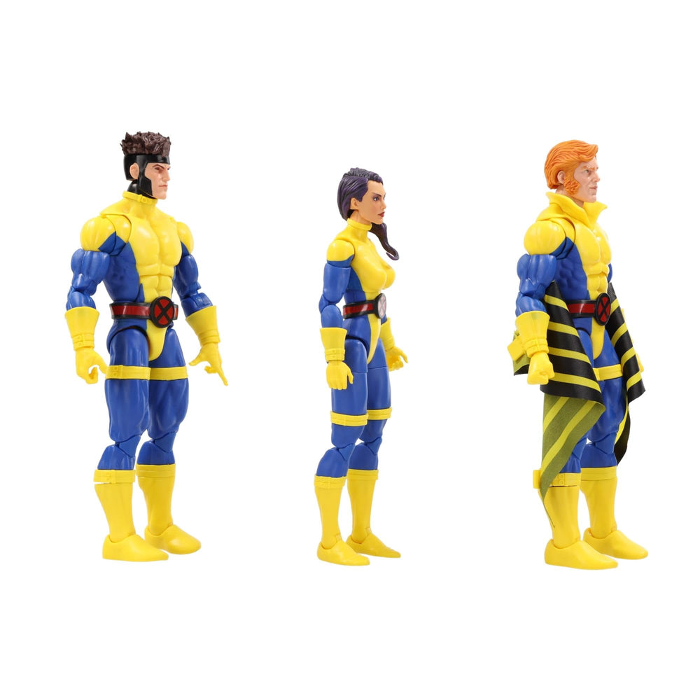 Marvel Legends Psylocke figure features psionic sword for dramatic displays