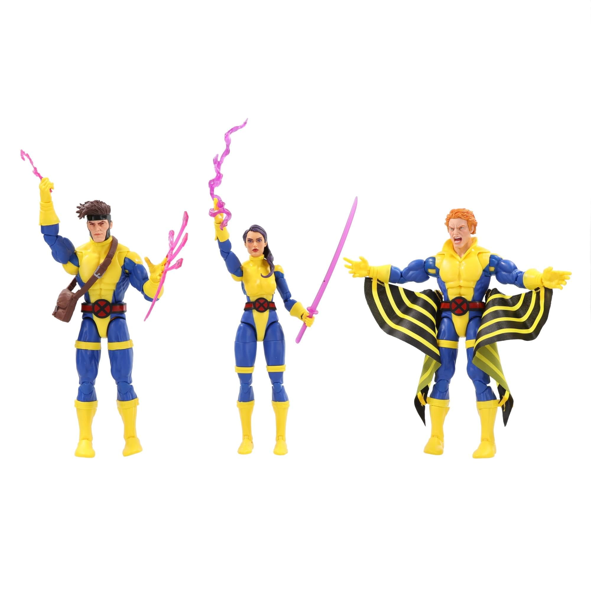 Psylocke psi-effects accent the psionic blade setup