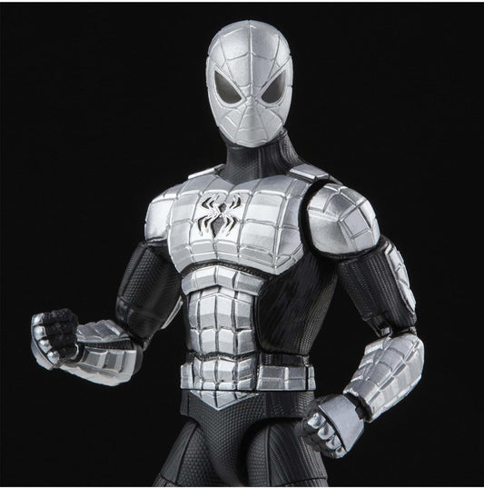 Articulation highlights for dynamic poses on Marvel Legends Spider-Man Spider-Armor Mk I