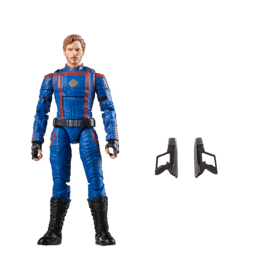 Marvel Legends Star-Lord 6-inch figure ready for dynamic posing and display.