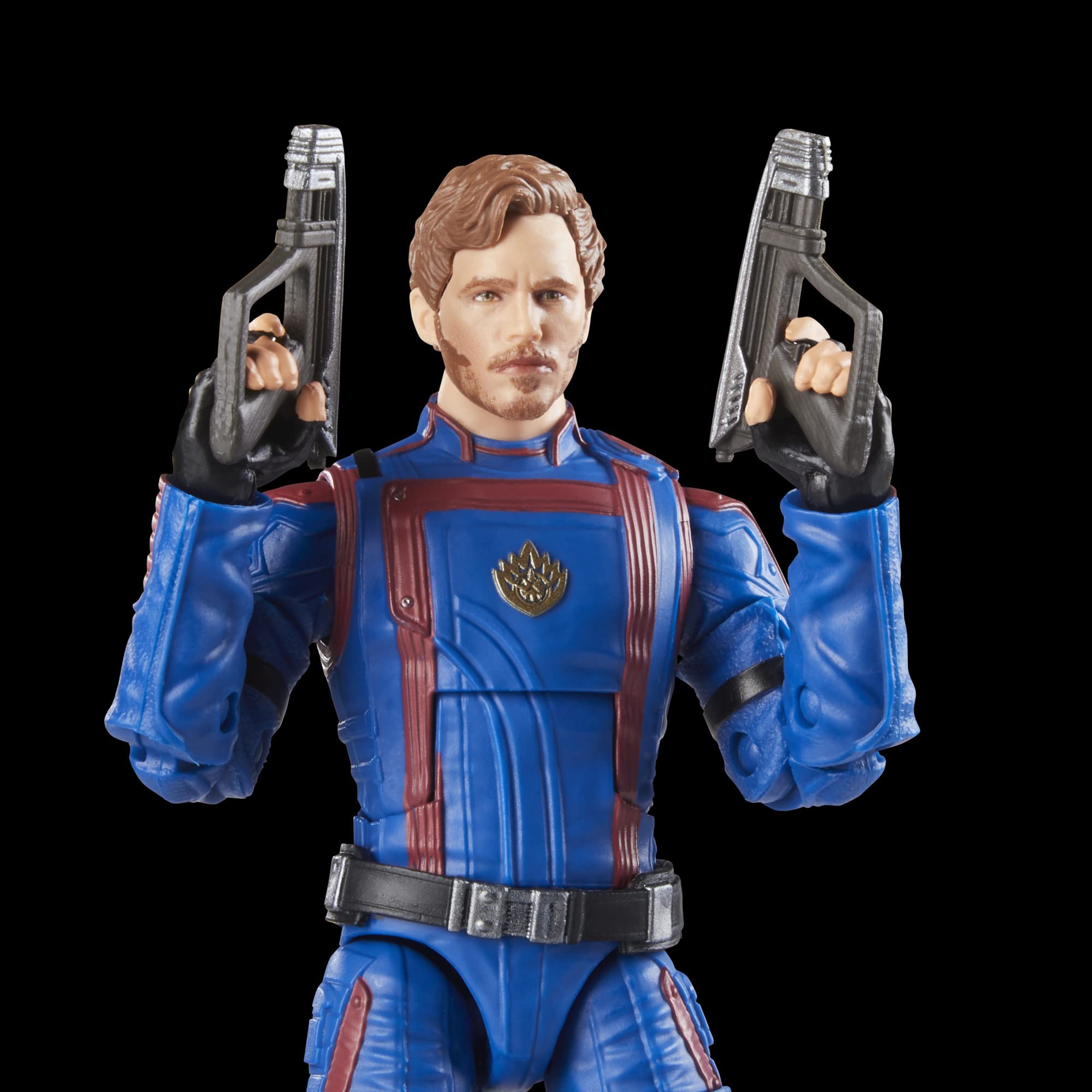 Marvel Legends Star-Lord cinematic deco captures the Vol. 3 look.