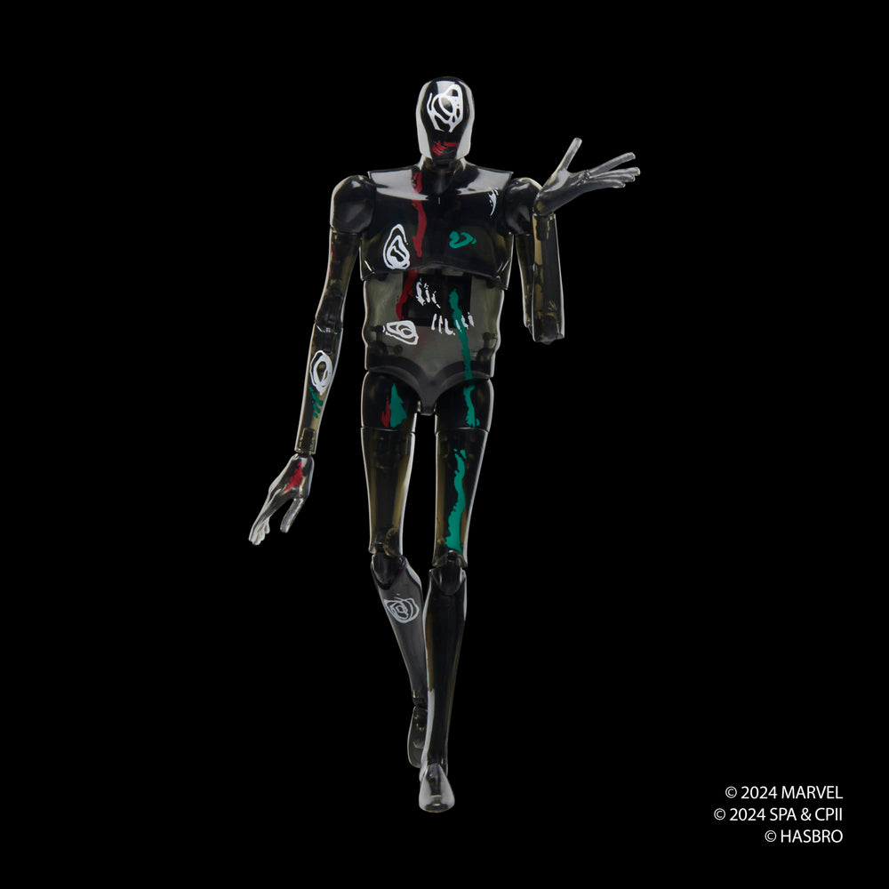 Marvel Legends The Spot figure including alternate hands for posing options.