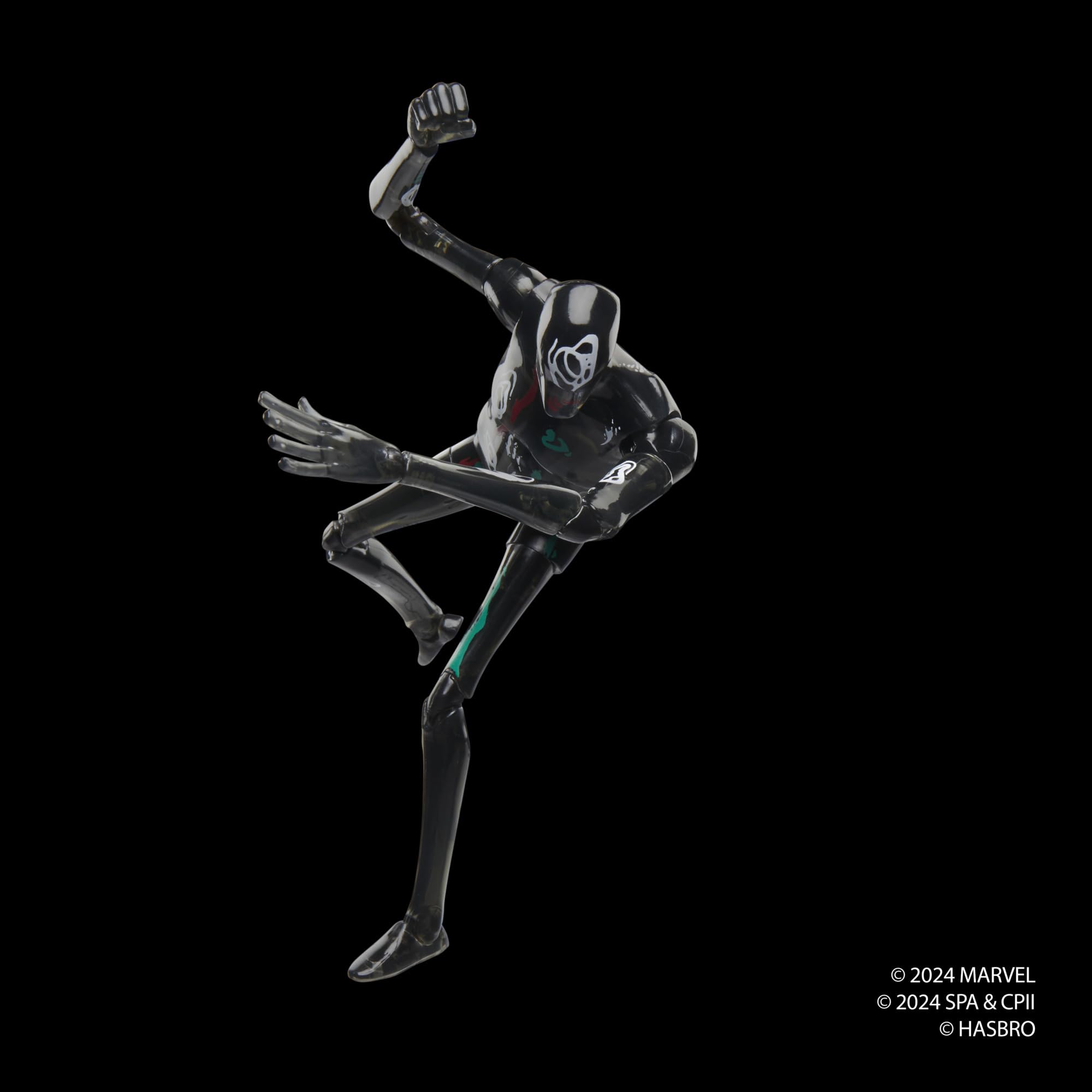 Marvel Legends The Spot figure poseable head, arms, and legs for dynamic display.