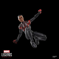 Marvel Legends Ultimate Miles Morales alternate hands expand posing possibilities.