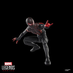 Marvel Legends Ultimate Miles Morales retro cardback packaging appeals to collectors.