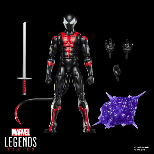 Marvel Legends Nightcrawler dynamic pose highlights articulation for dramatic scenes