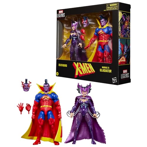 Marvel Legends X-Men Deathbird and Gladiator assembly image.