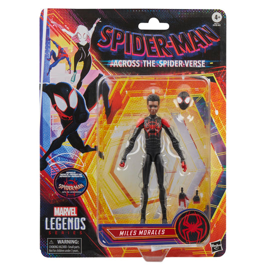 Marvel Legends Miles Morales alt unmasked head for display variety