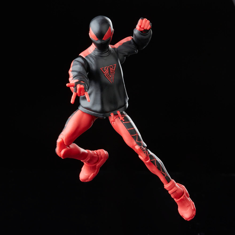 Marvel Miles Morales Spider-Man display piece ideal for shelf or desk setups.