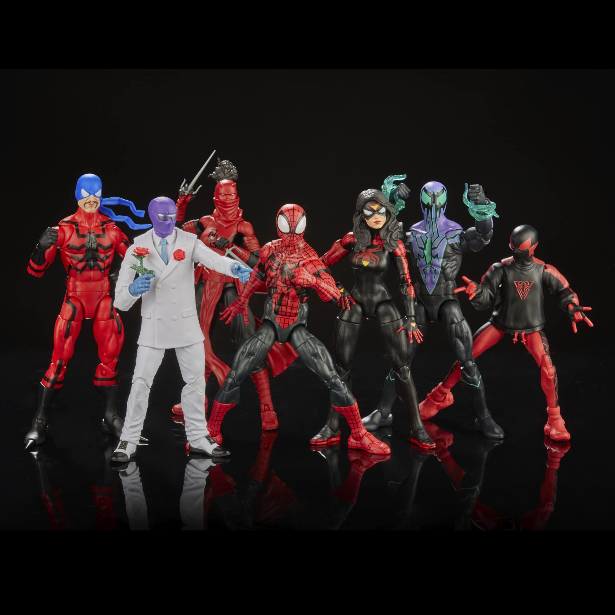 Marvel Miles Morales Spider-Man Hasbro Legends series collectible for fans.