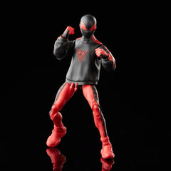 Marvel Miles Morales Spider-Man multiverse-themed figure fits Marvel Legends collections.