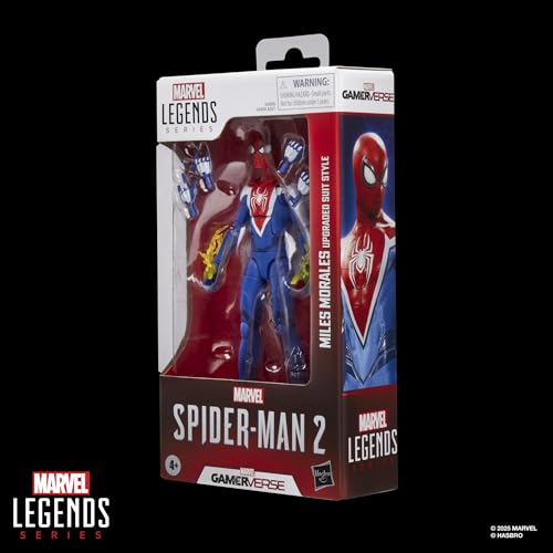 Marvel Miles Morales upgraded-suit color-vivid-scheme close look