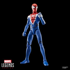 Marvel Miles Morales upgraded-suit stand for collection display
