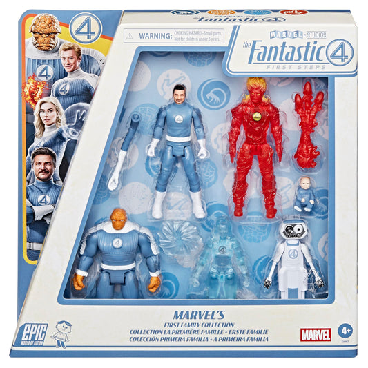 Mister Fantastic figure with nine articulation points for dynamic posing.
