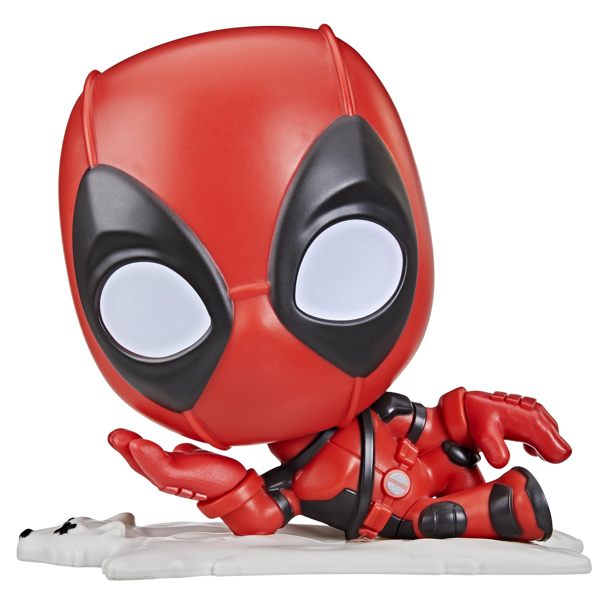 Marvel Motormouth Deadpool wake button—engages kids with interactive talking play.