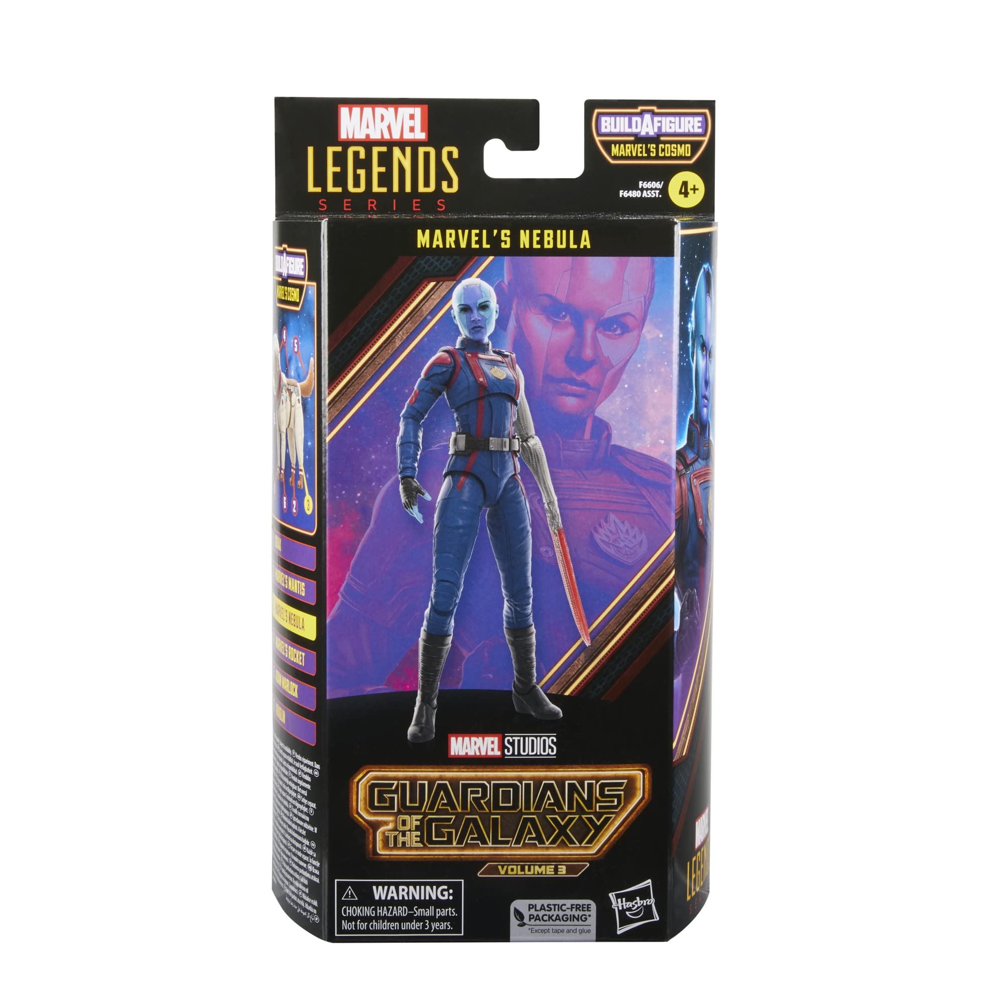 Nebula figure with highly poseable joints for dynamic posing