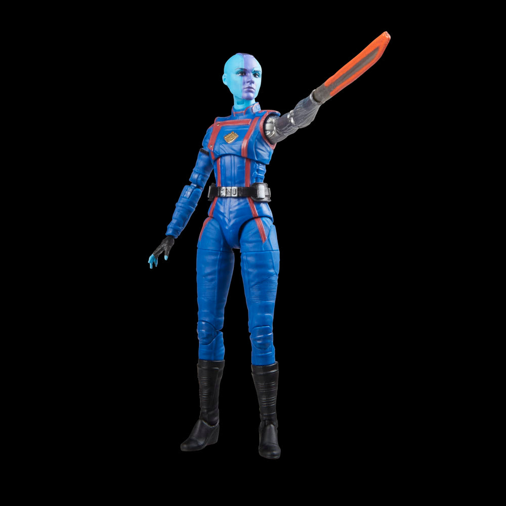 Close-up deco highlights Nebula's armor textures
