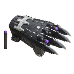 Marvel Nerf Power Moves Black Panther Power Slash Claw launches dual darts for action