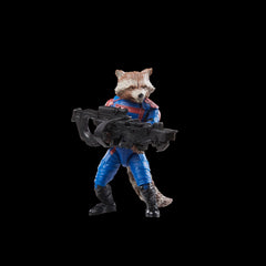 Marvel's Rocket figure with deco inspired by Guardians Vol. 3.