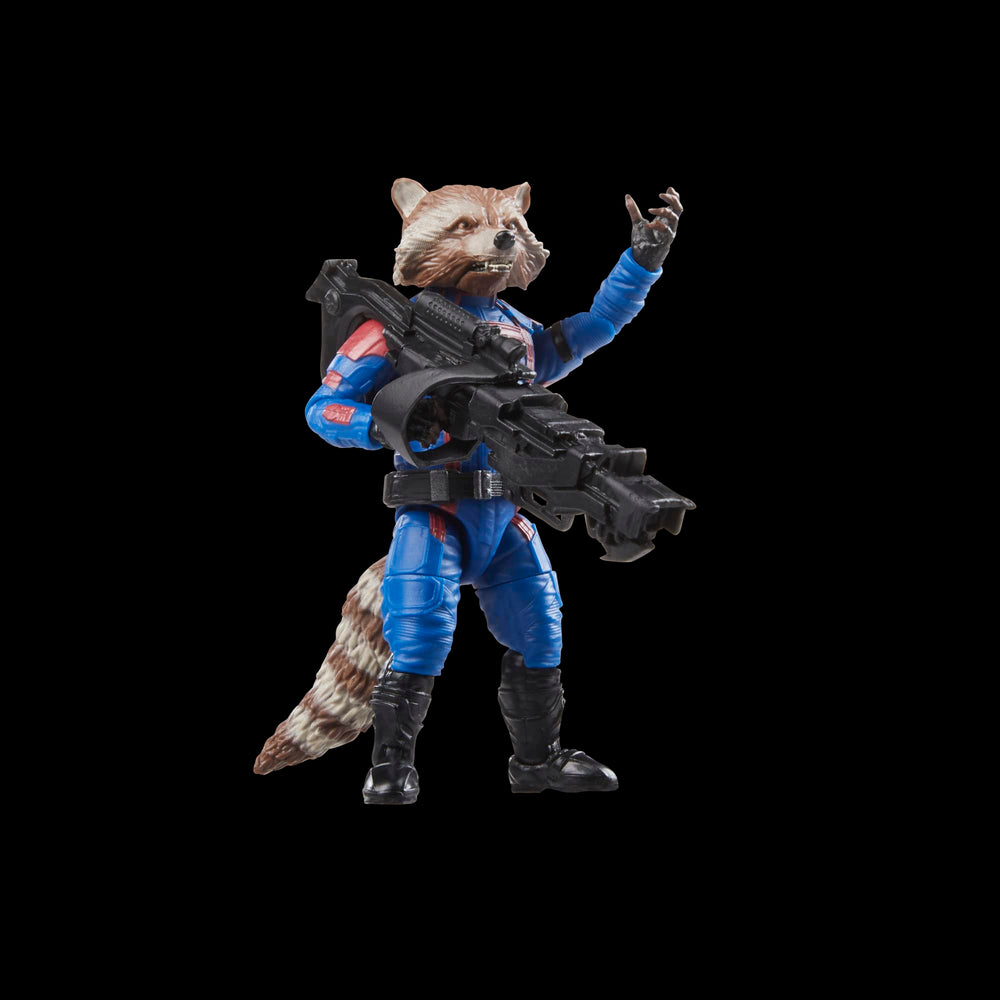 Marvel's Rocket six-inch figure compatible with Cosmo Build-A-Figure.