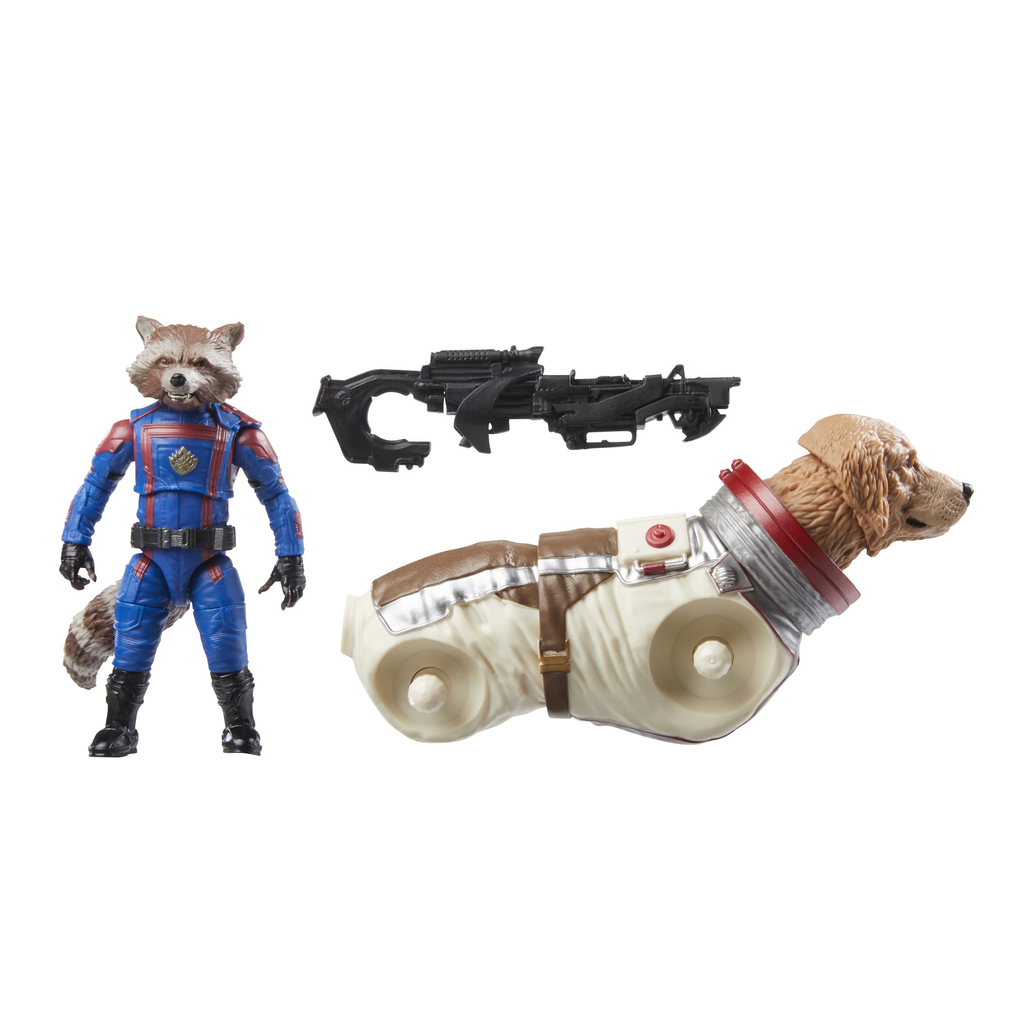 Marvel's Rocket six-inch figure with premium detail for dynamic display.