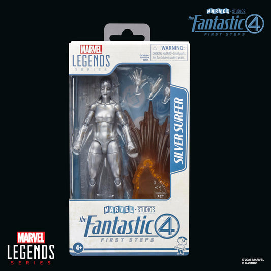 Marvel Silver Surfer figure articulation enables versatile poses for dioramas