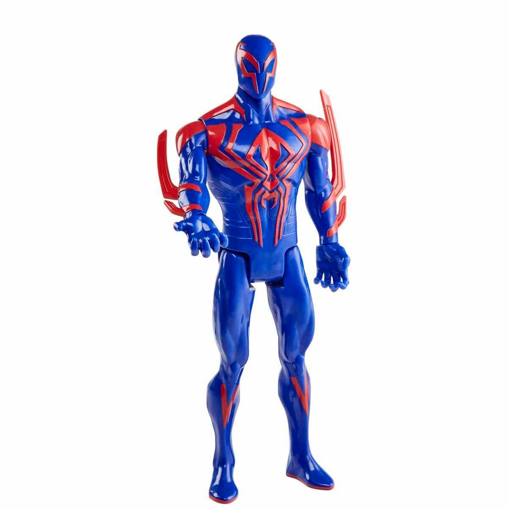 Spider-Man 2099 12-inch deluxe figure with movie-inspired details sparks imaginative storytelling