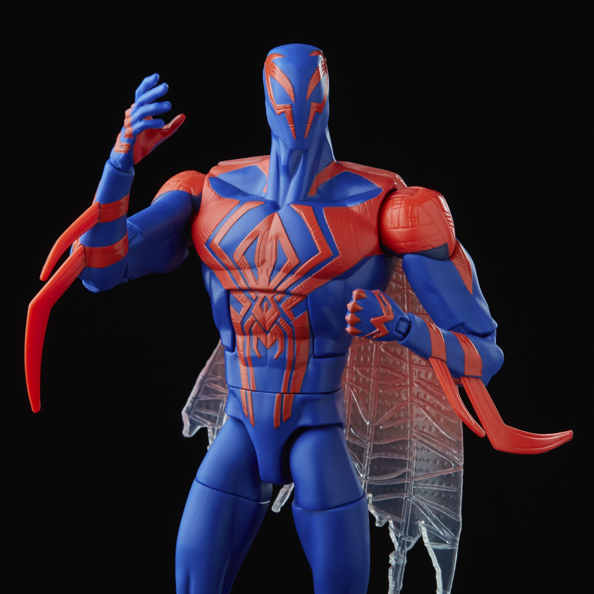Marvel Spider-Man 2099 articulation detail highlighting premium posability