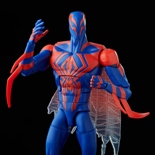 Marvel Spider-Man 2099 articulation detail highlighting premium posability