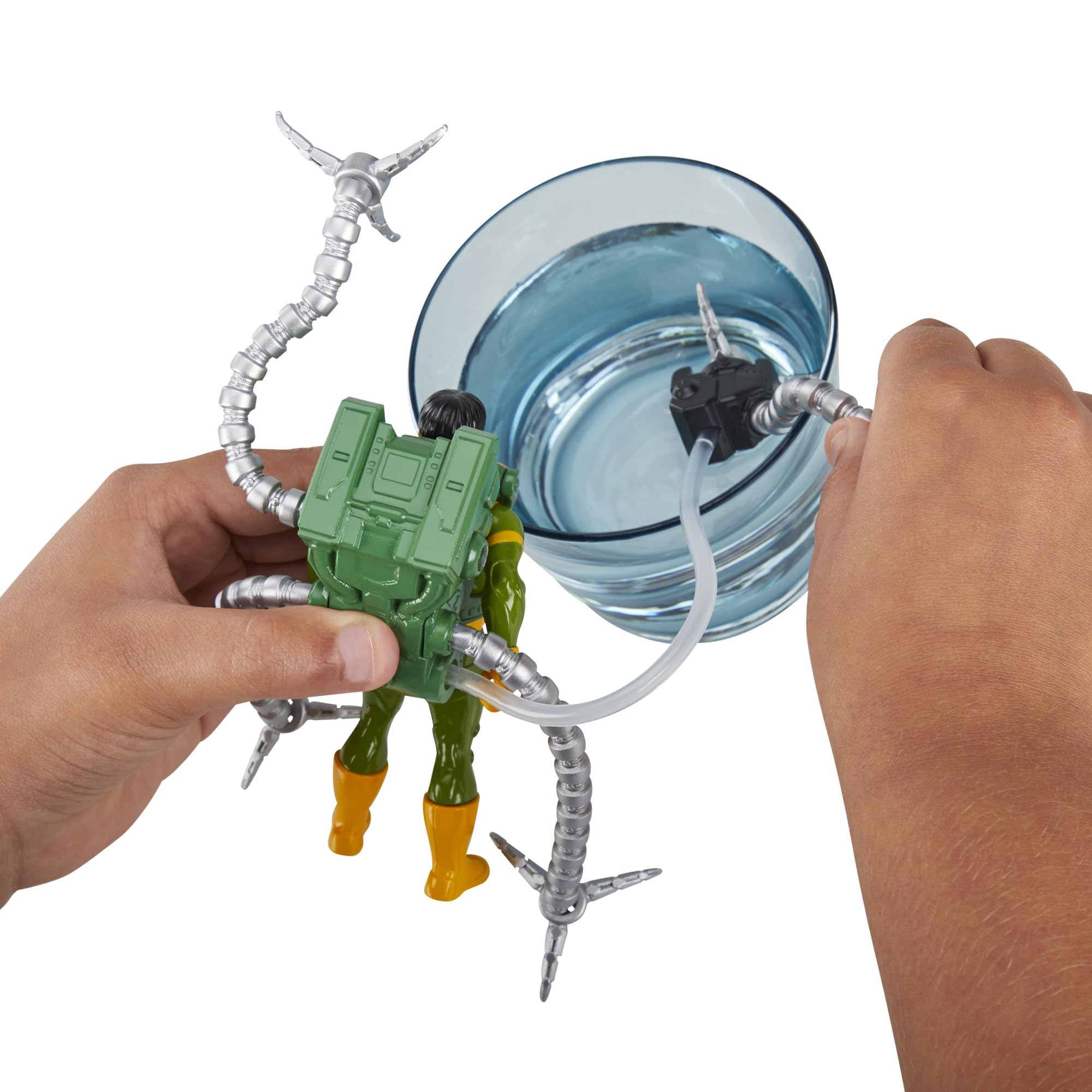 Marvel Spider-Man Aqua Web Warriors 9-points-articulation, flexible posing for adventures