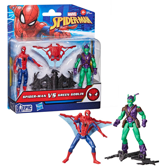 Spider-Man figure from Marvel Epic Hero Series with articulation for dynamic poses.